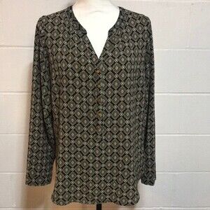 cb Black Design Hi-Lo Top Lg